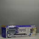 deAO Musical Guitar Play Set,Adjustable Height Microphone,Amplifier Set with Stand,Music Light Karaoke Music Toys Birthday for Kids Boys Girls (Blue)