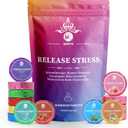 Shower Steamers Aromatherapy for Women or Men, Organic Shower Bombs with Chamomile Rose Lavender Mint Watermelon Eucalyptus Essential Oil, 18-Pack Bath Bombs Birthday Gift
