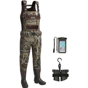 TIDEWE 600G Hunting Chest Waders Waterproof for Women Camo 8
