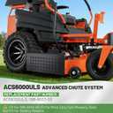 ACS6000ULS Mower Chute Blocker Compatible with Most Zero Turn Mowers, Advanced Chute System Replaces 088-6003-00,088600300, ACS6000ULS, for Ferris,Exmark,Gravely,Hustler 48"/ 54" / 60" / 52" Mowers