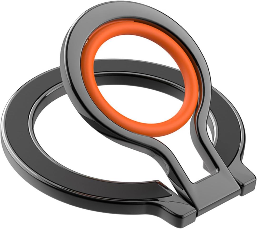 Tigris Magnetic Phone Ring Holder Compatible with MagSafe,Magnetic Phone Ring Magnet Phone Grip Holder for iPhone 12-16 Pro/Pro Max/Plus, Phone Magnets for Back of Phone