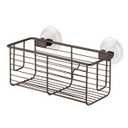 bathtub Shelf
InterDesign Classico Bathroom Shower PowerLock Suction Caddy Basket for Shampoo, Conditioner, Soap - Bronze