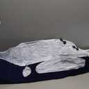 Premium Toddler Airplane Bed - Inflatable Airplane Bed for Toddlers, Plane Baby Mattress for Kids - Blow Up Air Mattress for Child Flight Sleep with Safety Belt, Innovative Valves, No Pump Needed