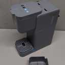 Single Serve Coffee Maker for K Cup, Ground and Tea, Hot and Iced Coffee Machines with Bold Setting, 6 to 16 Oz Brew Sizes, Compact for Small Spaces, Gray (2.0 Version)