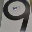 Montague Metal Products MHN-16-6-F-RB1 Floating House Number, 16" x 11.63" x 0.375", Roman Bronze