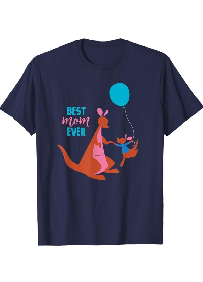 Disney Winnie the Pooh Kanga and Roo Best Mum Ever T-Shirt Size M