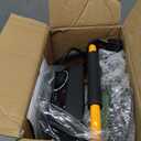 Greenhouse Heater with Digital Thermostat, Grow Tent Heaters, Overheat Protection, Fast Heating for Green House, Flower Room, Yellow-Black