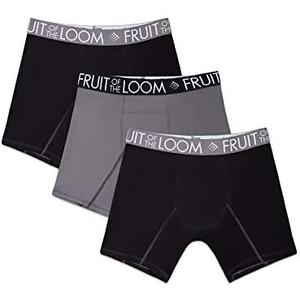 Fruit of the Loom mens Performance Cooling Boxer Briefs, Size: M