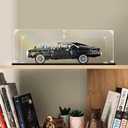 Clear Acrylic Display Case ,Self-Assemble Showcase for Collectibles, Action Figures, Dolls- Alternative Glass Box for Commemorative Gifts(16x8x8 inches, 40x20x20 cm)