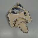 haapaw Dog Harness with Leash Set, No Pull Adjustable Reflective Step-in Puppy Harness with Thickened Padded Vest for Extra-Small/Small Medium Dogs (Beige)