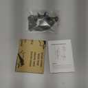 42038Q02 Water Pump Impeller Service Kit for Mercury Marine Force 6 8 9.9 15 HP Outboard Motor Replacement 47-42038-2 47-420381 47-42038Q02 Sierra 18-3062 with Key and Gasket