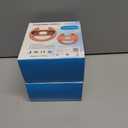 2 x WEOTOO Steering Wheel Compatible with Switch 2 JoyCon Controller, 2 Pack Racing Wheels Compatible with Switch 2 JoyCon Accessories, Realistic Racing Experience with Comfortable Grip  Black