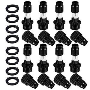 Dhieong 8 Pack Expandable Hose Repair Kit, Plastic Flex Hose Repair Kit Hose Female Male Connectors Accessories, Repair Connectors Will Repair ¾ Flex Hose Repair Kit. and Quickly