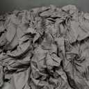 David's Home Cooling Fitted Sheet King Size, 100% Rayon Derived from Bamboo, 16" Deep Pocket 2.5cm Wider Elastic, Luxury Smooth Silky Soft Breathable Bottom Sheet for Hot Sleeper, Grey