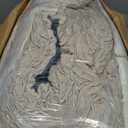 Beige Curved Dog Stairs Ramp for High Beds 28.7" H, 5-Step Dog Steps for Small Dogs and Cats, Pet Stairs for High Bed Climbing, Non-Slip Balanced Pet Step