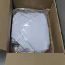 White Backdrop Curtains 4 Panels 5ft x 10ft Photo Polyester Backdrop Drapes for Wedding Party Background Decorations