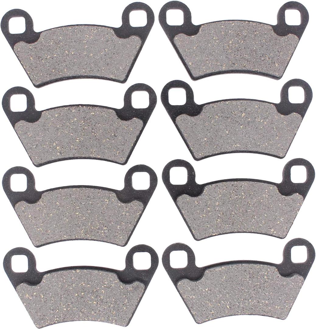 MOTOKU Front and Rear Brake Pads for Ranger 400 425 500 570 700 TM ETX