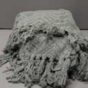 BATTILO HOME Sage Green Throw Blanket for Couch, Knit Sage Throw Blanket Versatile for Couch, Super Soft Warm Spring Blanket for Bed Sofa, 50"x60"