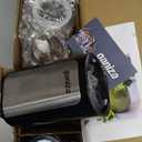 Ganiza Blender for Smoothies, 14Pcs Personal Blender for Shake and Smoothies for Kitchen with 3 Portable Cups (1x24oz & 2X17oz), Single Serve Smoothie Maker, Nutritious Recipe (Black Silver)