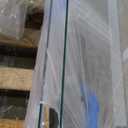 Frameless Double Sliding Shower Doors, 43-48" W x 76" H Shower Glass Door, 1/4" (6mm) Thick ANSI Certified Tempered Glass with Explosion-Proof Film and Nano Coating, Brushed Nickle