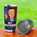 Gifts for Boyfriend Gifts from Girlfriend - Funny Anniversary Birthday Gift for Him Boyfriend Bf, Valentines Day Tumbler Cup, 20 OZ Stainless Steel Insulated Travel Coffee Tumbler Cup