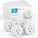 EIGHTREE Matter Smart Plug, Homekit Supported, Hub Required, Smart Plugs That Work with Alexa, Siri & Google Home, WiFi Plug with Remote Control, Timer & Schedule, Matter Smart Home 2.4GHz Wi-Fi Only
