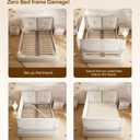 60” Baby Bed Rail Guard for Toddlers,Extral Tall Toddler Bed Rails 1-Side