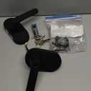 Aqara Smart Lock U300, Fingerprint Keyless Entry Door Lock with Handle, Matter Over Thread with Apple Home Keys, Touchscreen Keypad, Smart Lever Lock Supports Apple Home, Alexa, Google, IFTTT, Black