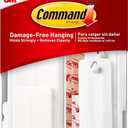 Command Picture Hanging Kit, White, Indoor Use, Hanges up to 7 Pictures (17221-ES)