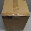 11.4" Modern Wooden Bedside Table Lamp, Small Nightstand Desk Lamp with Fabric Shade, Warm Ambient Light, Dimmable E26 Socket with Bulb Included for Bedroom Living Room (Fabric)