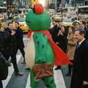 Animal Inflatable Costume Adult, Funny Blow Up Suit for Halloween Cosplay Party, Unisex Outfit - Frog, Shark, Tiger