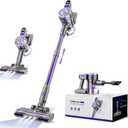 Vacuum Cleaners for Home,Cordless Vacuum Cleaner with Powerful Suction,Stick Vacuum Cleaner Rechargeable,Up to 35 Mins,Lightweight Vacuum for Pet Hair,Carpet,Floor(Purple)