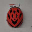 Schwinn Thrasher Helmet for Adults, Size 58-62 cm for Riders Ages 14+, Microshell, Adjustable Dial & Straps, Interior Padding, Air Vents, Lighted or Unlit, Visor, Adult Bike Helmet (Red)