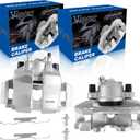 Front Brake Caliper Assembly with BracketsCompatible with 20112012 Ford Escape, 2011 Mazda Tribute, Mercury Mariner2.5L/3.0L Driver & Passenger Side 2-PC Set 18-B5294 18-B5295 AL8Z2B121A