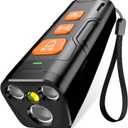 Dog Bark Deterrent Device, 3X Ultrasonic Anti Barking, 6 Training Modes 23 FT Range Barks No More Indoors Outdoors Behavior Correct Safe & Humane Rechargeable Compact Bark Control for Dogs (Black)
