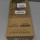 TV Screen Top Shelf Monitor Shelf Adjustable Computer Screen for Office Desk, Cellphone Stand, Media Box, Game Console, Router 11.8 x4.7 inch TV Tray Stand Mount Storage Organizer Bracket