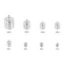 16PCS 2000g Calibration Weight, M2 High Precision Scale Calibration Weight Kit Set 10g, 20g, 50g, 100g, 200g, 500g, Chrome Finish Calibration Weight with Storage Case and Tweezers