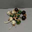Christmas Vintage Bells, Christmas Tree Ornaments Set of 12