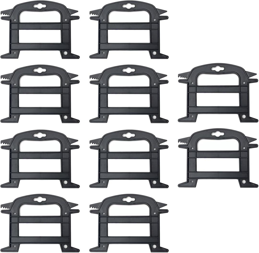 10PCS Paracord Line Winder Rope and Cord Organizer Paracord Spool Parachute Line Reel Fishing Line Cable Bobbins Prevents Tangles Knots Recoils and Kink