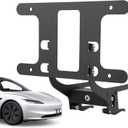 No Drill Front License Plate Holder Fit for 2024+ Tesla Model 3 Highland with Safety Design, No Adhesives License Frame
