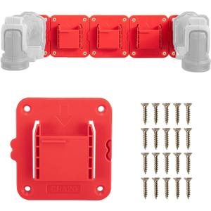 Tool Holder Compatible for Craftsman 20V Drill, Wall Mount Tool Hanger for Power Tool Storage Organizer, for Workshop, Garage, Work Van, Under Shelf, Tool Box-5 Pack