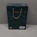 LBRO2M 100% Cotton Sheets Set Deep Pocket 19", 1000 Thread Count California King Size 4 Piece Bed Sheet Sets Soft Comfortable Bedding All Season (California King, White)