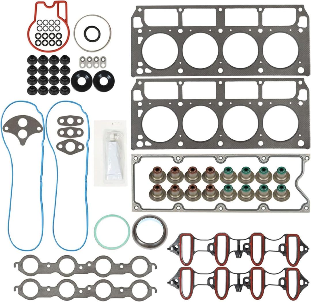 Head Gasket Replacement for Chevy Silverado Replacement for Sierra 4.8L 5.3L 1999 2000 2001 HS9292PT HS9292PT-1 HS54331 HS54331A