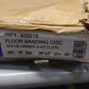 Mercer Industries 430060 Silicon Carbide Floor Sanding Disc, Cloth Back, 20" x 2" Hole, Grit 60X, 20-Pack