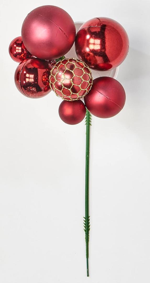 Worth Imports Christmas Ball x 7, Burgundy, Set of 12 Pick Worth Imports Christmas Ball x 7, Burgundy, Set of 12 Pick