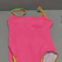 popvil One Piece Swimsuit Tummy Control Womens Bathing Suits Modest Curvy Neon Sexy Sport Swimwear, L
