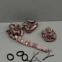 3 Sets Satin Heatless Curling Set Overnight Curls Blowout Rods Soft Hair Curlers to Sleep in Bun Bons Heatless Curls with Bonnet Cap No Heat Headband Silk Roller Wrapper Brown (1 Count (Pack of 3))