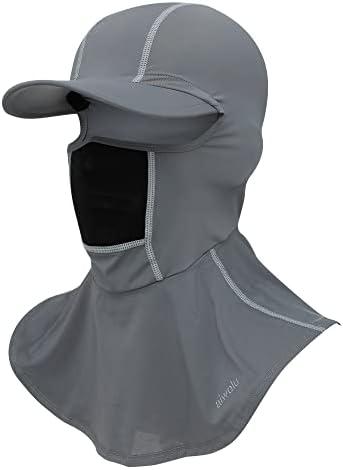 AIWOLU Balaclava Full Face Mask Summer for Sun Protection Breathable Long Neck Covers for Men Women Cycling Fishing…