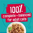 Purina Friskies Wet Cat Food Variety Pack, Tasty Treasures Prime Filets (With Ocean Fish and Tuna, With Chicken and With Turkey) - 5.5 Ounce (Pack of 12) (EXP 09/01/27)