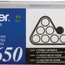 Brother Genuine High Yield Toner Cartridge, TN650, Replacement Black Toner, Page Yield Up to 8,000 Pages